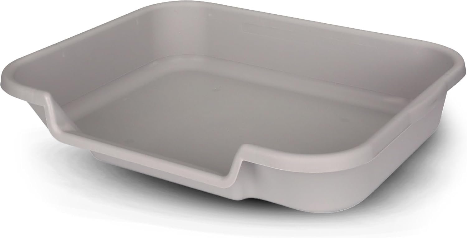 BunnyGoHere Rabbit Litter Box Misty Gray Color Large Size. Review Size Photo Prior to Ordering