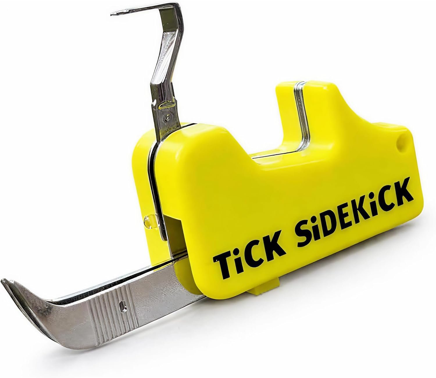 SiDEKiCK Tick Removal Tool with Integrated Flashlight, Stainless Steel Multi-Function Extractor for Humans Dogs Cats, Portable Compact Lightweight Precision Design for Safe Easy Removal