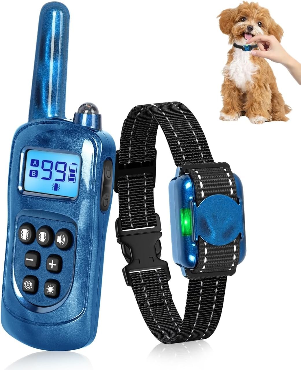 No Shock Dog Training Collar No Prongs