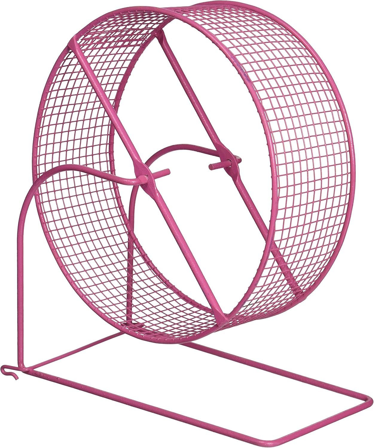 Prevue Pet Products Wire Mesh Hamster Wheel – Exercise Wheel for Pet Hamster, Gerbil, and Mouse, Silent Spinning, Accessories for Small Animals, 8 Inch – Colors Vary